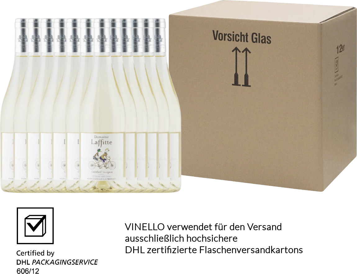 12er Vorteils-Weinpaket Colombard Sauvignon IGP - Domaine Laffitte 4 12er Vorteils-Weinpaket Colombard Sauvignon IGP - Domaine Laffitte - Image 2
