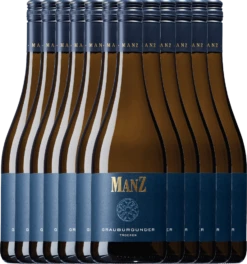 12er Vorteilspaket - Grauburgunder Trocken - Weingut Manz -Ferrari || Nautilus || Bree Sales 12er grauburgunder trocken weingut manz