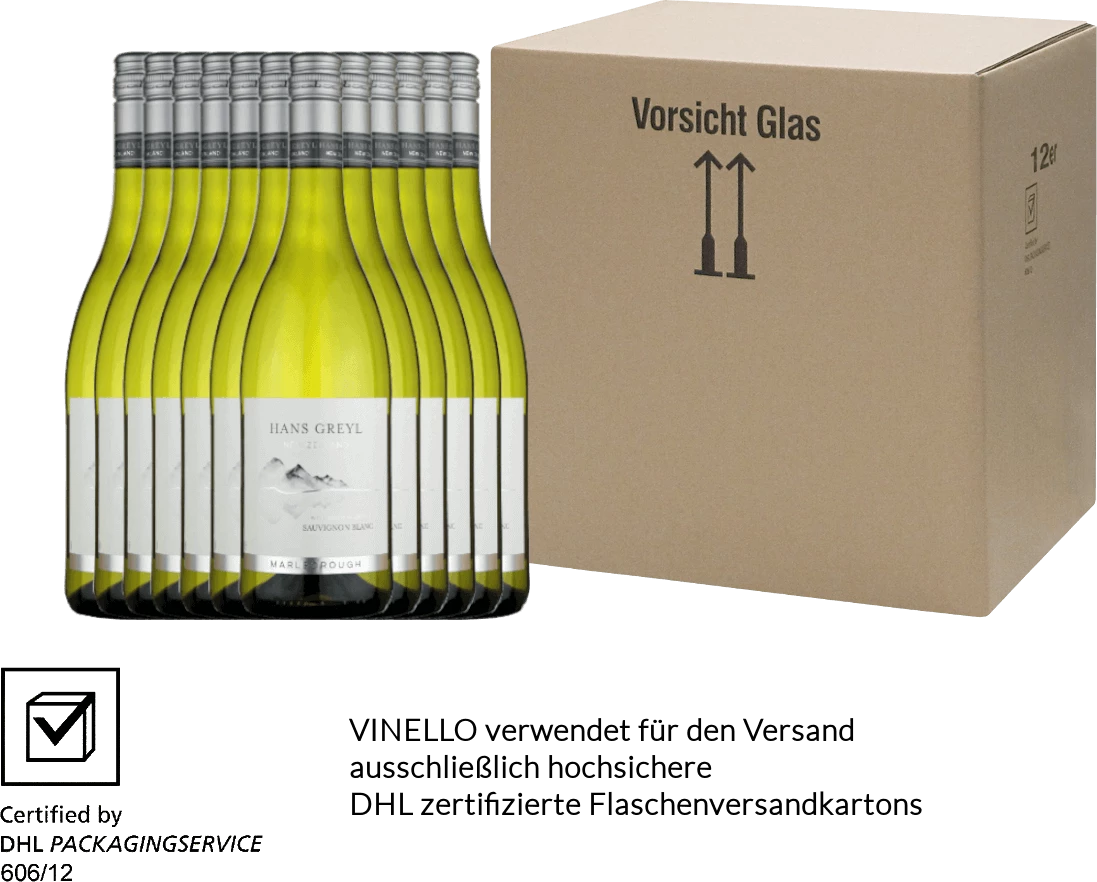 12er Vorteilspaket - Sauvignon Blanc Marlborough 2022 - Hans Greyl 4 12er Vorteilspaket - Sauvignon Blanc Marlborough 2022 - Hans Greyl - Image 2