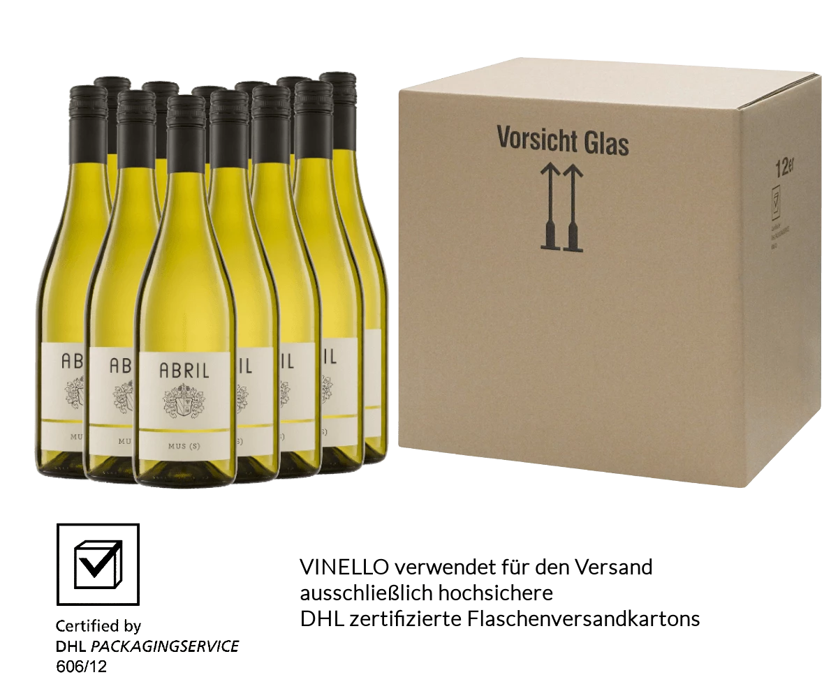 12x Vorteils-Weinpaket MUS(S) Muscaris-Muskateller Kaiserstuhl - Abril 7 12x Vorteils-Weinpaket MUS(S) Muscaris-Muskateller Kaiserstuhl - Abril - Image 5