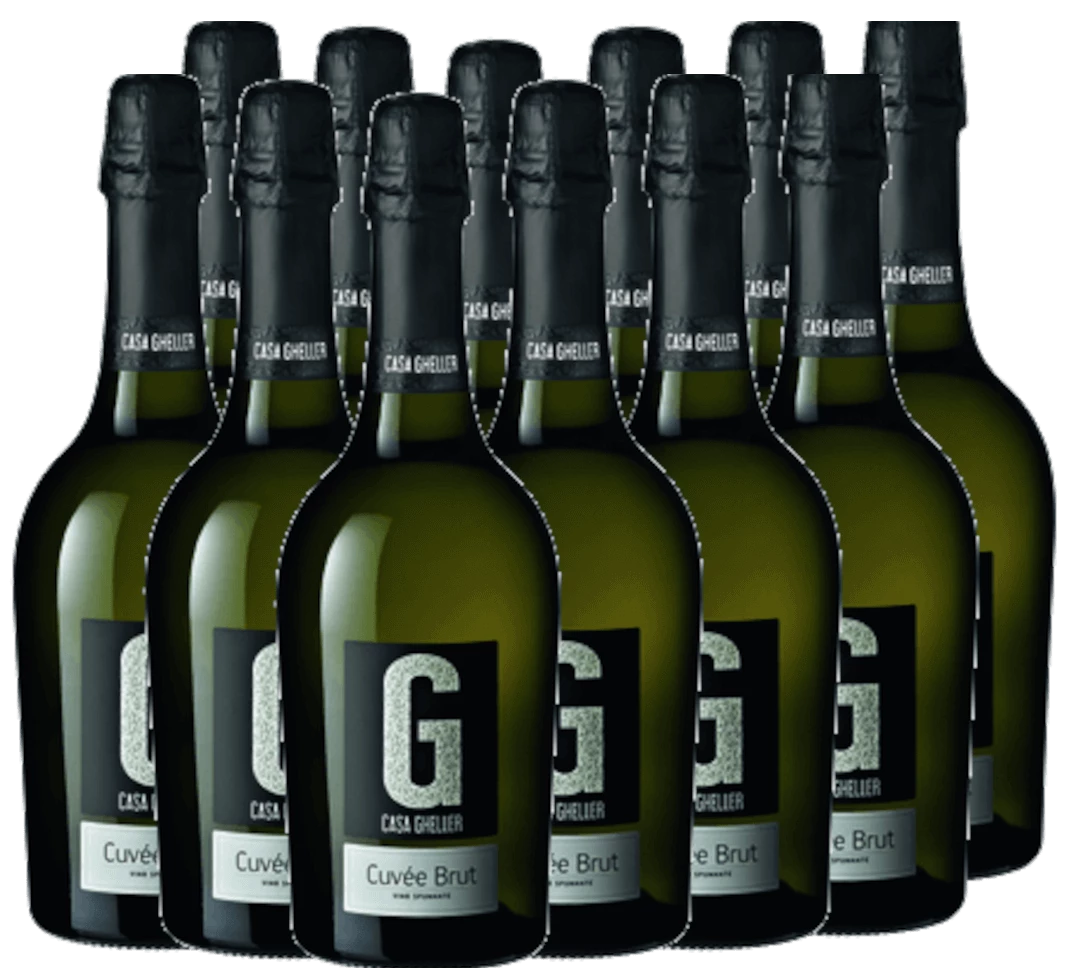 12x Vorteils-Weinpaket Cuvée Brut Spumante - Casa Gheller 3 12x Vorteils-Weinpaket Cuvée Brut Spumante - Casa Gheller