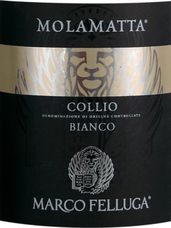 Molamatta Bianco Collio DOC - Marco Felluga -Ferrari || Nautilus || Bree Sales 203011 label