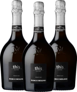 3er Paket - Cuvee This Brut - Borgo Molino 9 3er Paket - Cuvee This Brut - Borgo Molino -Ferrari || Nautilus || Bree Sales 3er borgo molino cuvee this