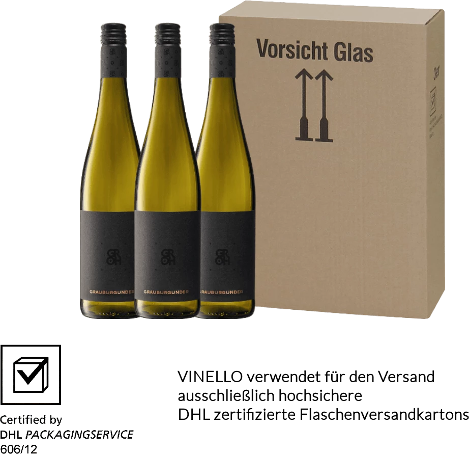 3er Vorteils-Weinpaket - Grauburgunder - Groh 3 3er Vorteils-Weinpaket - Grauburgunder - Groh