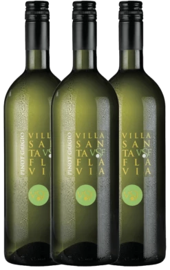 3er Paket - Pinot Grigio 1,0 L - Villa Santa Flavia
