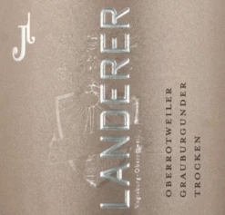 Oberrotweiler Grauburgunder Trocken - Landerer -Ferrari || Nautilus || Bree Sales 510706 label