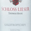 Piesporter Goldtröpfchen Riesling GG - Schloss Lieser 1 Piesporter Goldtröpfchen Riesling GG - Schloss Lieser -Ferrari || Nautilus || Bree Sales 520905 label