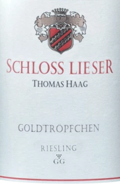 Piesporter Goldtröpfchen Riesling GG - Schloss Lieser