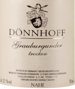 Grauburgunder Trocken - Dönnhoff