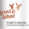 Punktlandung Grauer Burgunder Trocken - Lorenz & Söhne -Ferrari || Nautilus || Bree Sales 531007 label