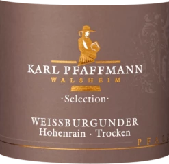 Knöringer Hohenrain Selection Weißburgunder - Karl Pfaffmann -Ferrari || Nautilus || Bree Sales 570857 label