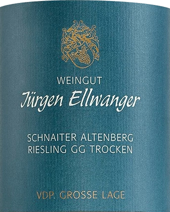 Schnaiter Altenberg Riesling GG Trocken - Jürgen Ellwanger 3 Schnaiter Altenberg Riesling GG Trocken - Jürgen Ellwanger
