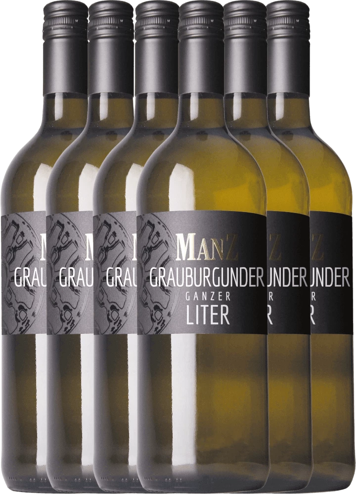 6er Vorteilspaket - Grauburgunder Liter Trocken - Weingut Manz 6 6er Vorteilspaket - Grauburgunder Liter Trocken - Weingut Manz - Image 4