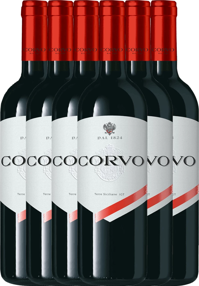 6er Vorteils-Paket - Corvo Rosso Terre Siciliane - Duca Di Salaparuta 6 6er Vorteils-Paket - Corvo Rosso Terre Siciliane - Duca Di Salaparuta - Image 4