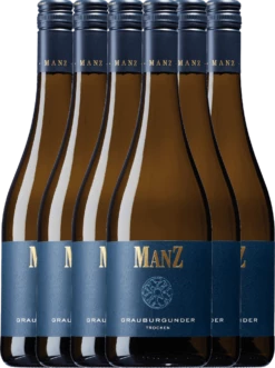 6er Vorteilspaket - Grauburgunder Trocken - Weingut Manz