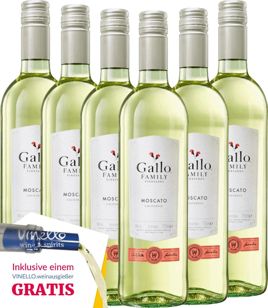 6er Vorteils-Weinpaket Moscato - Gallo Family 7 6er Vorteils-Weinpaket Moscato - Gallo Family - Image 5