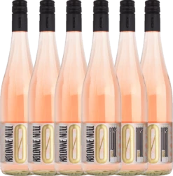 6er Vorteils-Weinpaket - Rosé Alkoholfreier Wein - Kolonne Null 9 6er Vorteils-Weinpaket - Rosé Alkoholfreier Wein - Kolonne Null -Ferrari || Nautilus || Bree Sales 6er paket rose alkoholfreier wein kolonne null