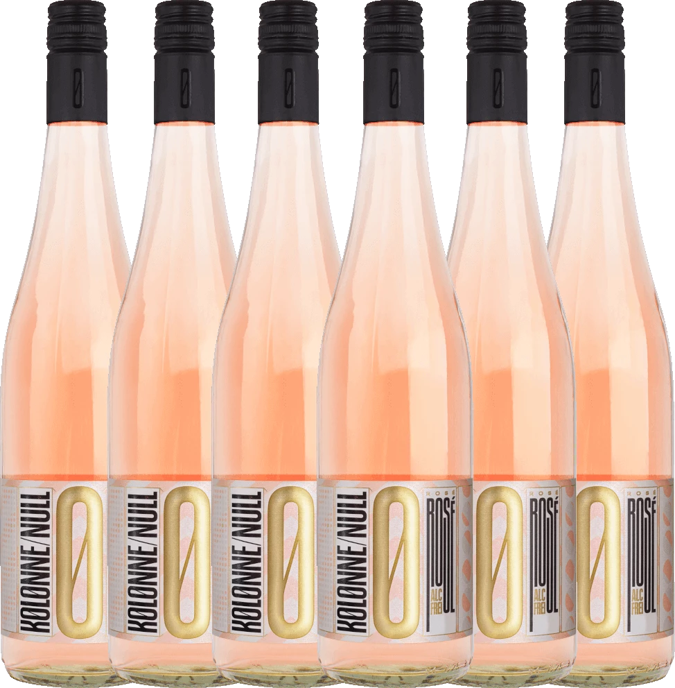 6er Vorteils-Weinpaket - Rosé Alkoholfreier Wein - Kolonne Null 6 6er Vorteils-Weinpaket - Rosé Alkoholfreier Wein - Kolonne Null - Image 4
