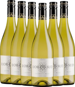 6er Vorteils-Weinpaket - L'Or Du Sud Sauvignon Blanc - Les Vignobles Foncalieu
