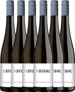 6er Vorteils-Weinpaket - Sauvignon Blanc - Winzerhof Stahl -Ferrari || Nautilus || Bree Sales 6er winzerhor stahl damaszener sauvignon blanc
