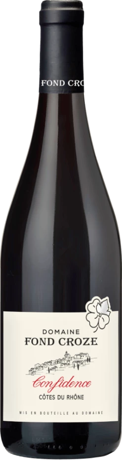Cuvée Confidence Rouge Côtes Du Rhône AOP - Domaine Fond Croze -Ferrari || Nautilus || Bree Sales FC 01 neu 1