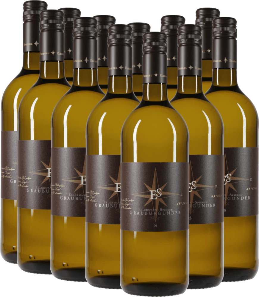12x Vorteils-Weinpaket Grauburgunder Trocken 1,0 L - Ellermann-Spiegel 4 12x Vorteils-Weinpaket Grauburgunder Trocken 1,0 L - Ellermann-Spiegel - Image 2