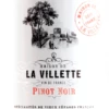 Pinot Noir - Maison De La Villette -Ferrari || Nautilus || Bree Sales LaVilettePinotNoirVDF2018 etikett