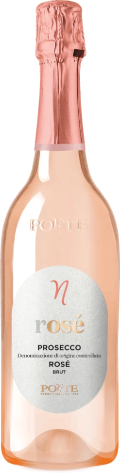 12er Vorteilspaket - Prosecco Spumante Rosé Brut DOC - Ponte -Ferrari || Nautilus || Bree Sales PONTE1948 Prosecco Doc Rose