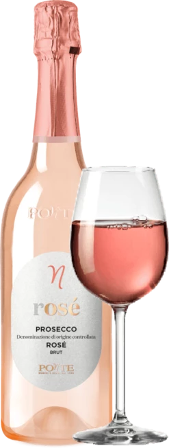 12er Vorteilspaket - Prosecco Spumante Rosé Brut DOC - Ponte