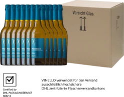 12er Vorteilspaket - Prosecco Spumante Treviso DOC Extra Dry - Ponte -Ferrari || Nautilus || Bree Sales PONTE Prosecco Treviso Extra Dry 12er Paket Karton