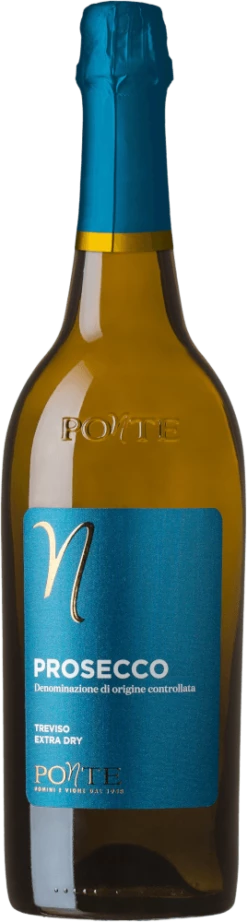12er Vorteilspaket - Prosecco Spumante Treviso DOC Extra Dry - Ponte -Ferrari || Nautilus || Bree Sales PONTE Prosecco Treviso Extra Dry 3