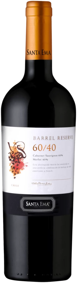 Barrel Reserve 60/40 Cabernet Sauvignon Merlot - Santa Ema