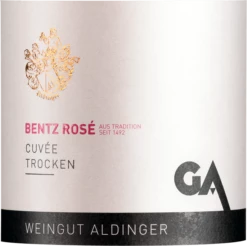 Bentz Rosé Cuvée Trocken - Aldinger