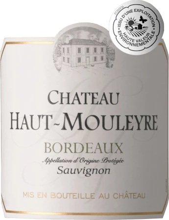 Bordeaux Sauvignon Blanc AOP - Chateau Haut Mouleyre 3 Bordeaux Sauvignon Blanc AOP - Chateau Haut Mouleyre