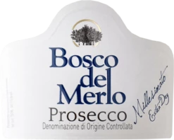 Prosecco Spumante Extra Dry - Bosco Del Merlo 5 Prosecco Spumante Extra Dry - Bosco Del Merlo -Ferrari || Nautilus || Bree Sales bosco del merlo prosecco extra dry etikett