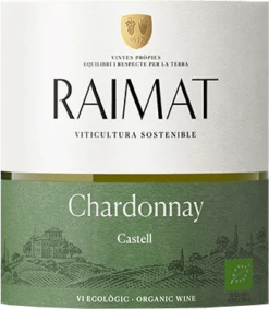 Castell Chardonnay - Raimat -Ferrari || Nautilus || Bree Sales castell de raimat chardonnay label