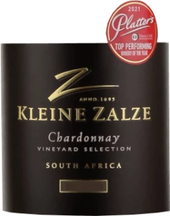Chardonnay Vineyard Selection - Kleine Zalze -Ferrari || Nautilus || Bree Sales chardonnay vineyard selection kleine zalze label