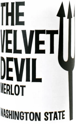 The Velvet Devil Merlot - Charles Smith Wines -Ferrari || Nautilus || Bree Sales charles velvet devil etikett