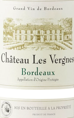 Bordeaux Blanc AOC - Château Les Vergnes
