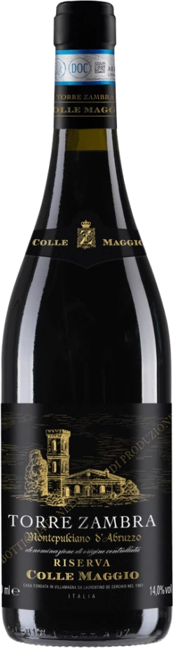 Torre Zambra Colle Maggio Montepulc. D'Abruzzo DOC Ris. - Torre Zambra