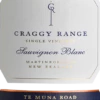 Te Muna Road Vineyards Sauvignon Blanc - Craggy Range 2 Te Muna Road Vineyards Sauvignon Blanc - Craggy Range -Ferrari || Nautilus || Bree Sales craggy te muna sauvignon etikett