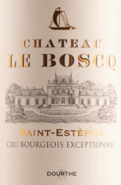 Cru Bourgeois Exceptionnel Saint Estephe AOC - Chateau Le Boscq 5 Cru Bourgeois Exceptionnel Saint Estephe AOC - Chateau Le Boscq -Ferrari || Nautilus || Bree Sales cru bourgeois exceptionnel saint estephe aoc chateau le boscq label