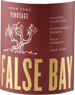 False Bay Bush Vine Pinotage - Waterkloof -Ferrari || Nautilus || Bree Sales false bay bush vine pinotage blanc waterkloof label