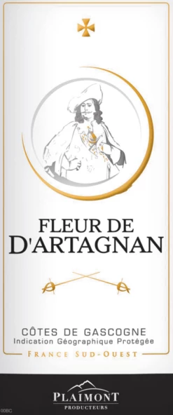 Fleur De D'Artagnan Blanc 1,0 L IGP - Plaimont