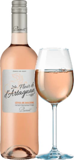 12er Vorteils-Weinpaket - Fleur De D'Artagnan Rosé 2022 - Plaimont -Ferrari || Nautilus || Bree Sales fleur de dartagnan rose cotes de gascogne igp glasM9Ra8gO2fFrI4