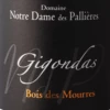 Bois Des Mourres Gigondas AOP - Domaine Notre Dame Des Pallieres -Ferrari || Nautilus || Bree Sales gigondas boisdes mourres label