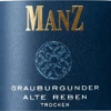 Grauburgunder Alte Reben Trocken - Weingut Manz -Ferrari || Nautilus || Bree Sales grauburgunder alte reben trocken weingut manz label