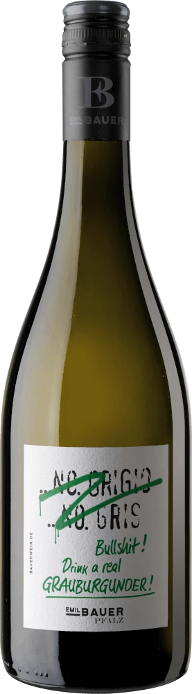 Bullshit Grauburgunder Trocken - Emil Bauer 4 Bullshit Grauburgunder Trocken - Emil Bauer - Image 2