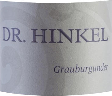 Grauburgunder - Dr. Hinkel 3 Grauburgunder - Dr. Hinkel