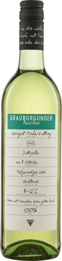 Grauburgunder Qw Pfalz Ecovin - Peter Riegel Weinimport 3 Grauburgunder Qw Pfalz Ecovin - Peter Riegel Weinimport